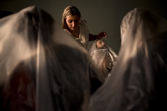 Murcia, Museo Salzillo. Jueves Santo, preparación del paso "La última cena", Salzillo, s. XVIII.
Spain, Murcia city, Salzillo Museum. Maundy Thursday, preparing the float for the Holy Week procession "The Last Supper", by the sculptor Salzillo, 18th century.
© Navia