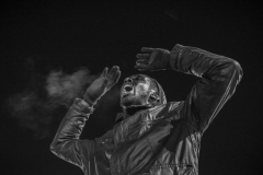 This series of photographs covers events in Ferguson over two time periods. The first about ten days after the shooting of Michael Brown by policeman Darren Wilson, and the second, after the Grand Jury decision which declined to file charges against the the officer. Photo by David Butow/Redux